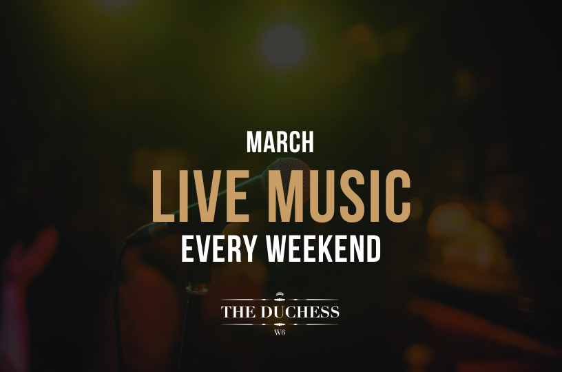 Live music at The Duchess Hammersmith in Hammersmith.