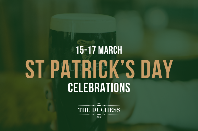 St. Patrick's Weekend festivities at The Duchess Hammersmith in Hammersmith.